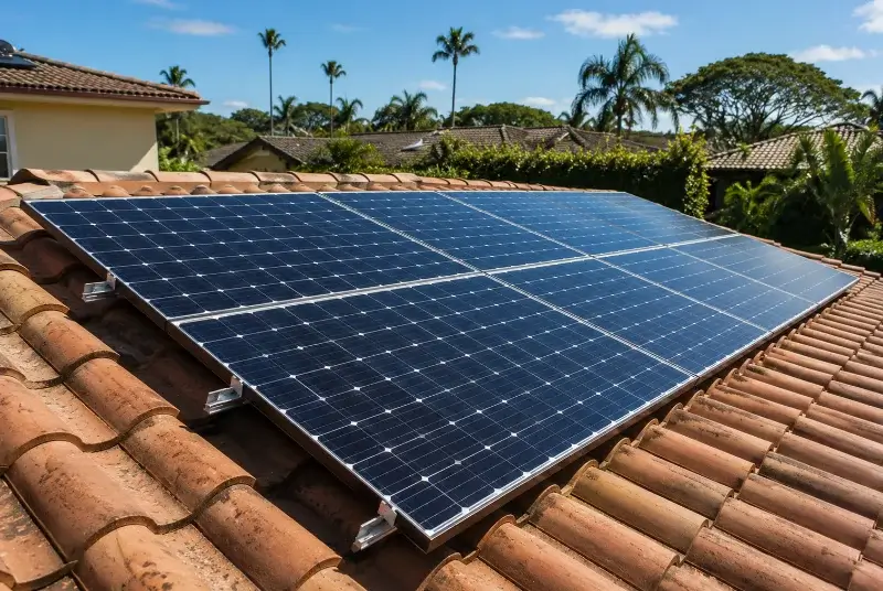 Installation de panneaux solaires à Rumilly